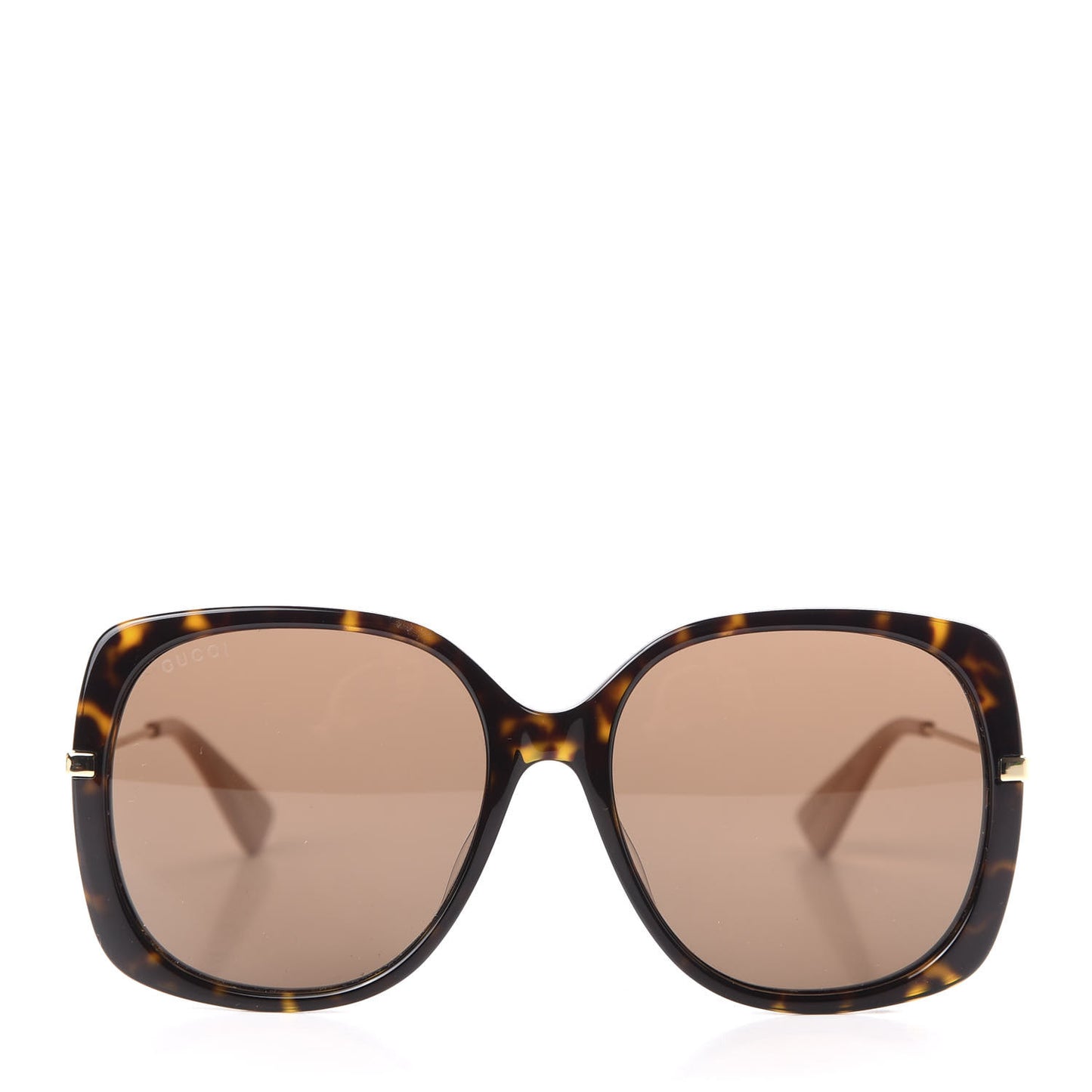 Square Frame GG0511S Sunglasses Havana Brown Gold