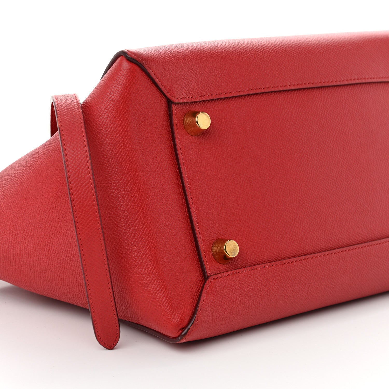 Celine Grained Calfskin Mini Belt Bag Coquelicot 9 of 11