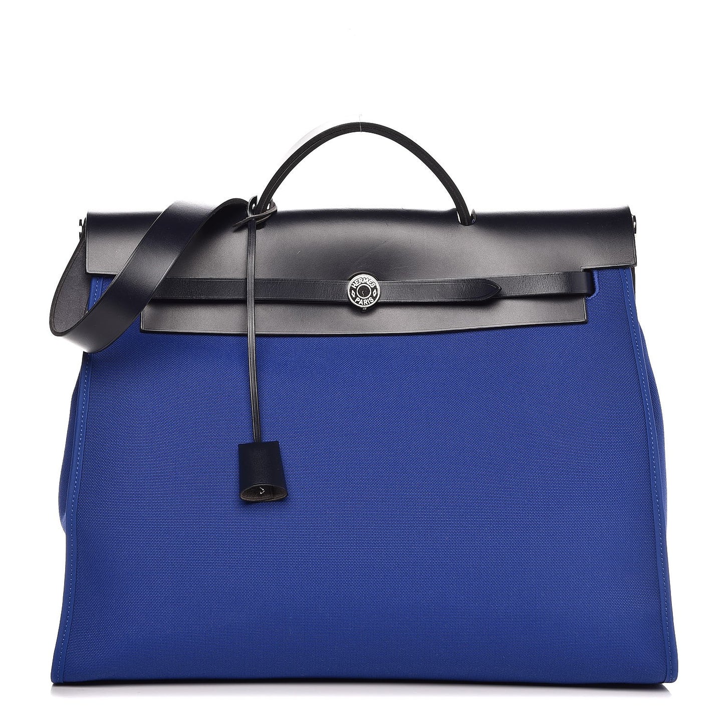 Toile Vache Hunter Herbag Zip 39 MM Bleu Electrique Bleu Indigo