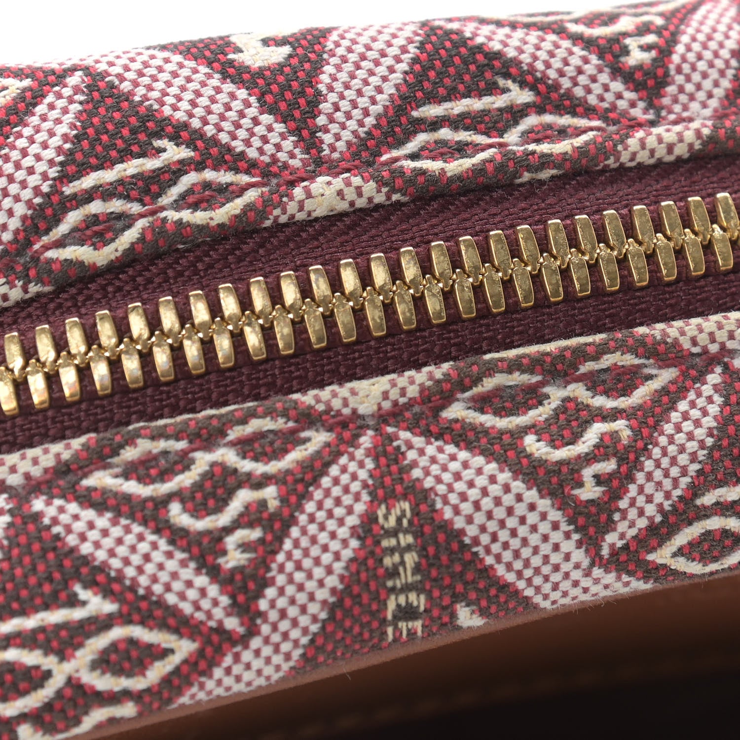 Louis Vuitton Jacquard Since 1854 Mini Deauville Bordeaux 11 of 12