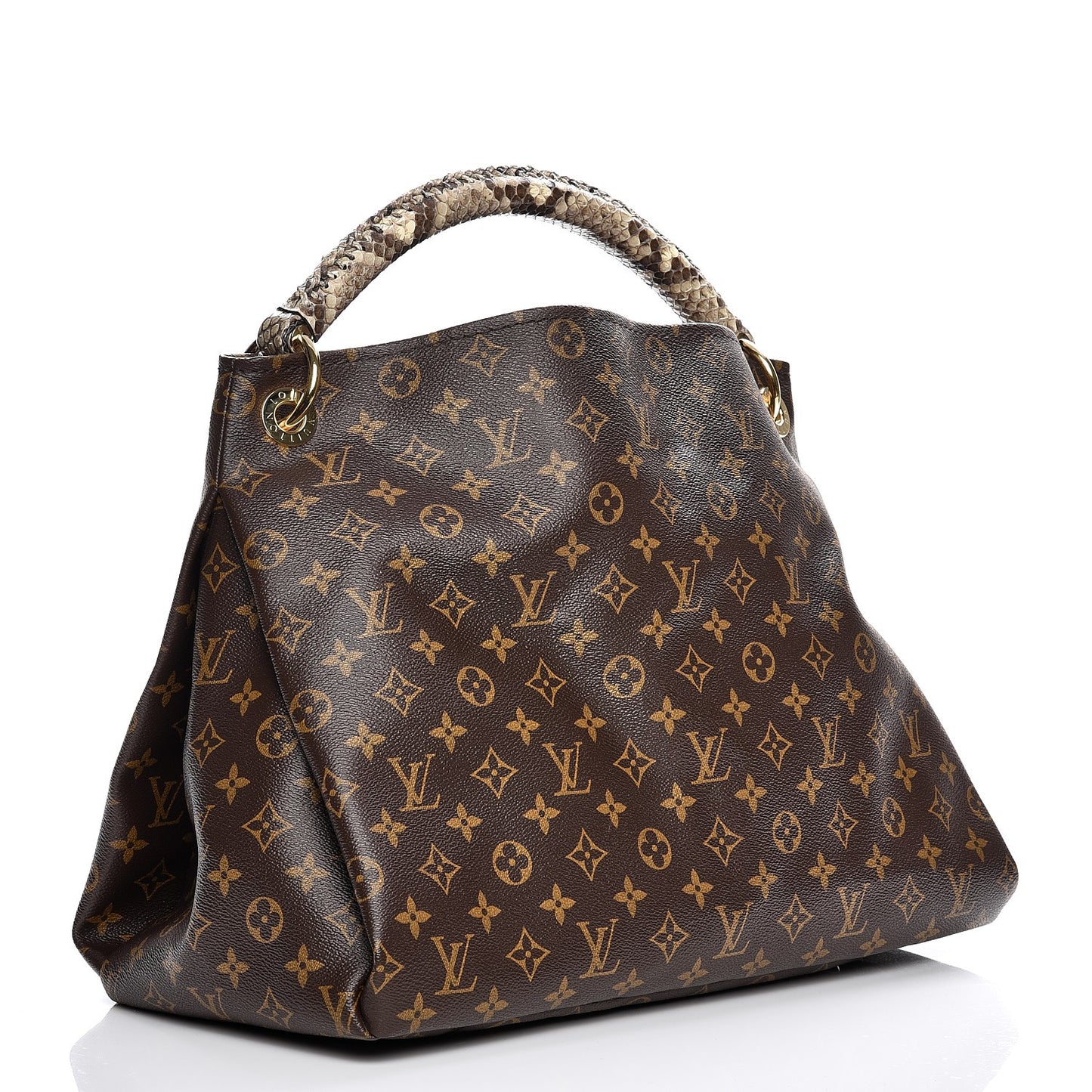 Snakeskin Monogram Artsy MM