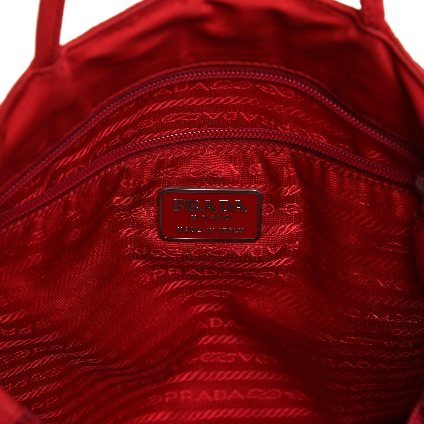 Tessuto Nylon City Tote Porpora