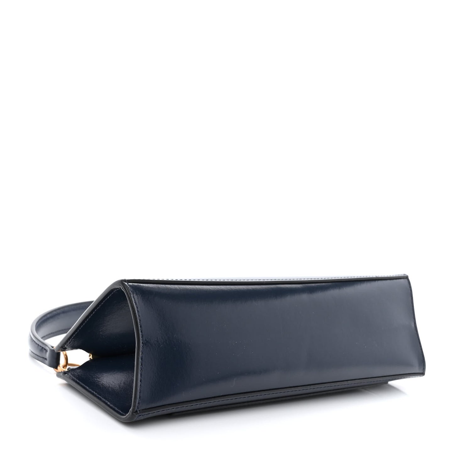Calfskin Pencil Shoulder Bag Navy