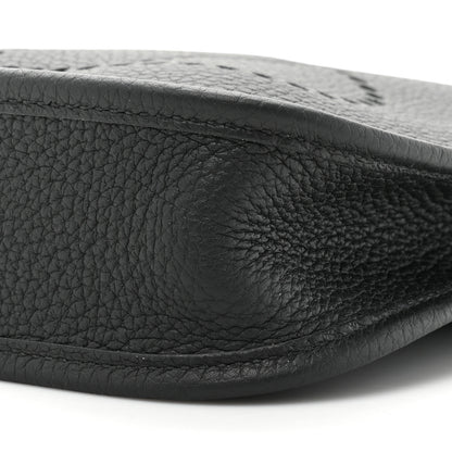 Hermes Taurillon Clemence Evelyne TPM Black 7 of 8