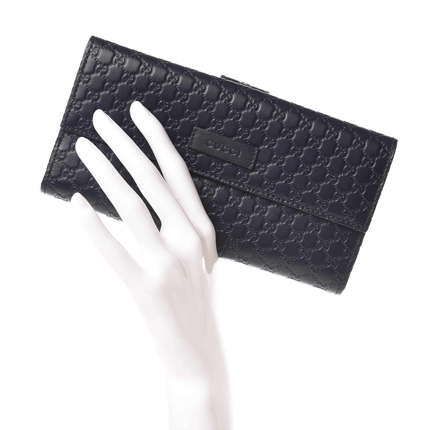 Gucci Microguccissima Continental Flap Wallet Navy 4 of 22