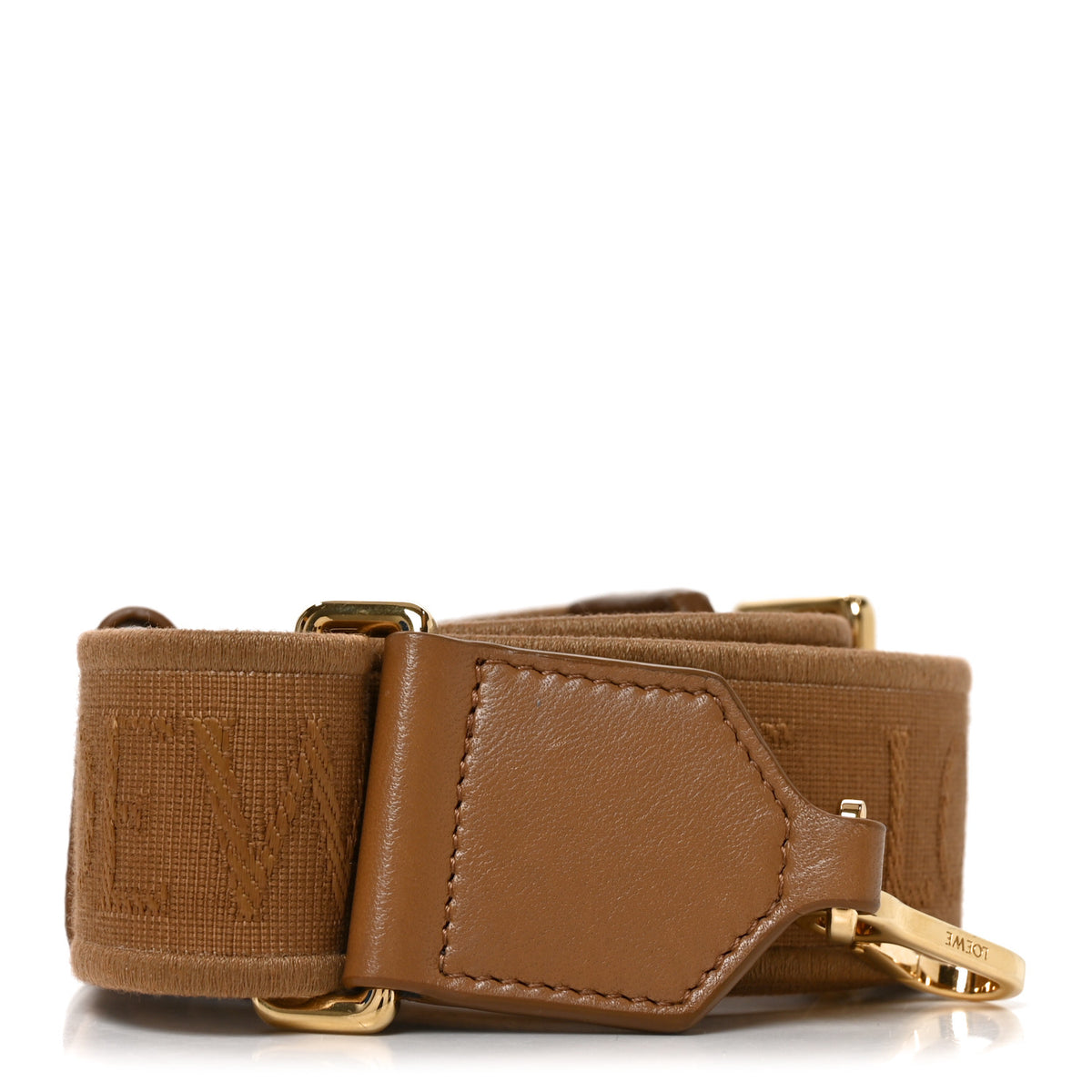 Loewe Calfskin Jacquard Anagram Strap Brown 1 of 3