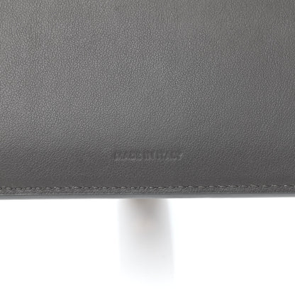 Celine Grained Calfskin Large Multifunction Strap Wallet Grey Vintage Pink 7 of 7