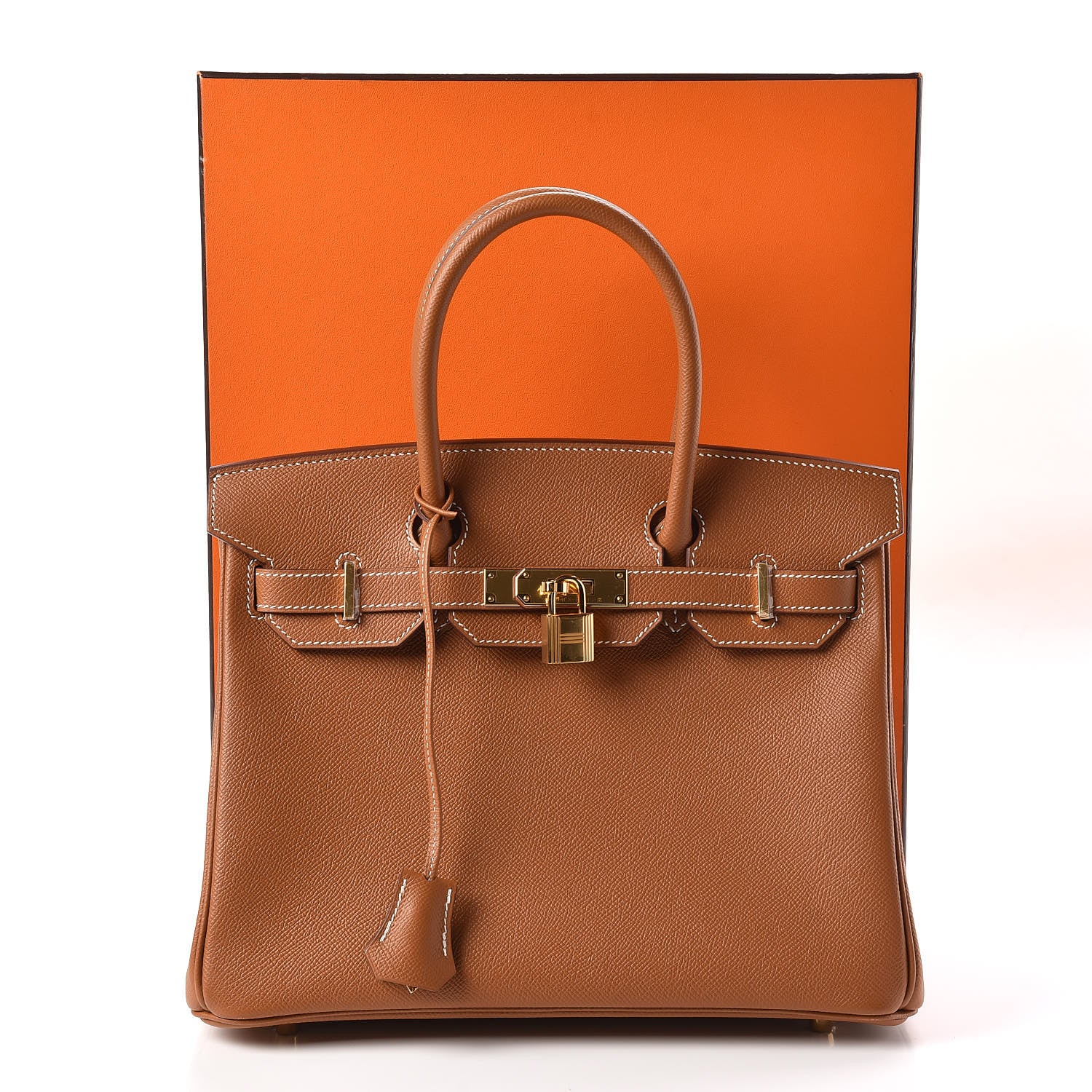 Hermes Epsom Birkin 30 Gold 36 of 36