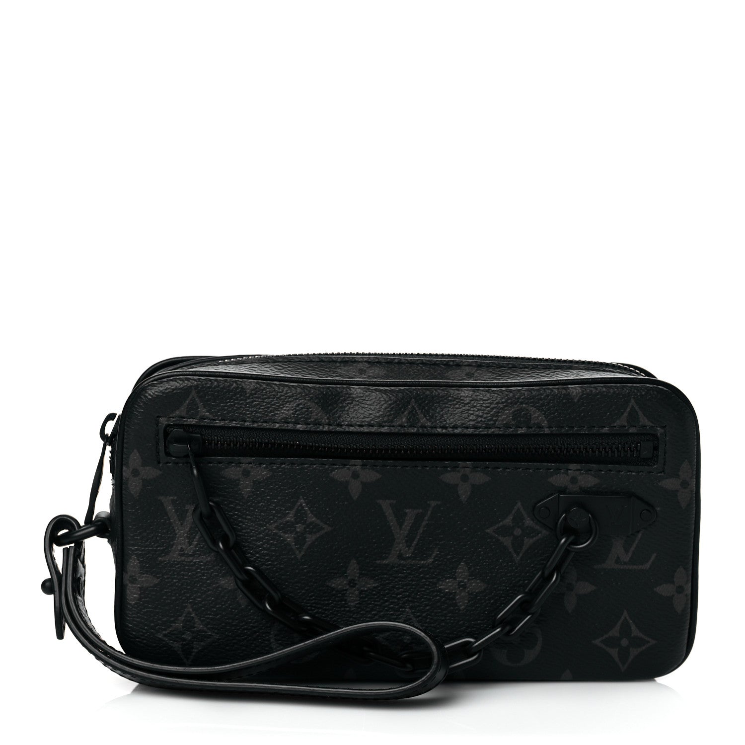Louis Vuitton Monogram Eclipse Pochette Volga 1 of 10