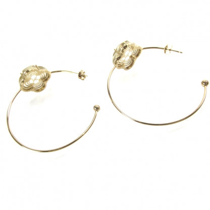 Louis Vuitton A La Folie Hoop Earrings Gold 2 of 4