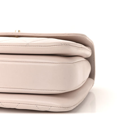 Chanel Lambskin Quilted Small Trendy CC Flap Dual Handle Bag Lilas Lilac 10 of 11