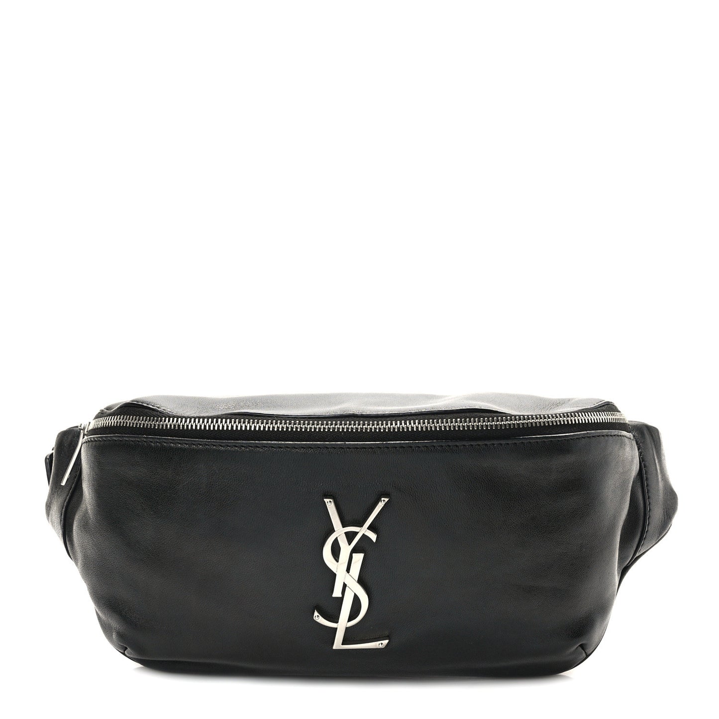 Calfskin Monogram Belt Bag Black