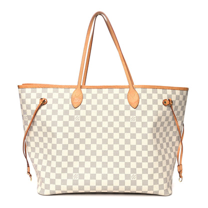 Louis Vuitton Damier Azur Neo Neverfull GM Rose Ballerine 1 of 13