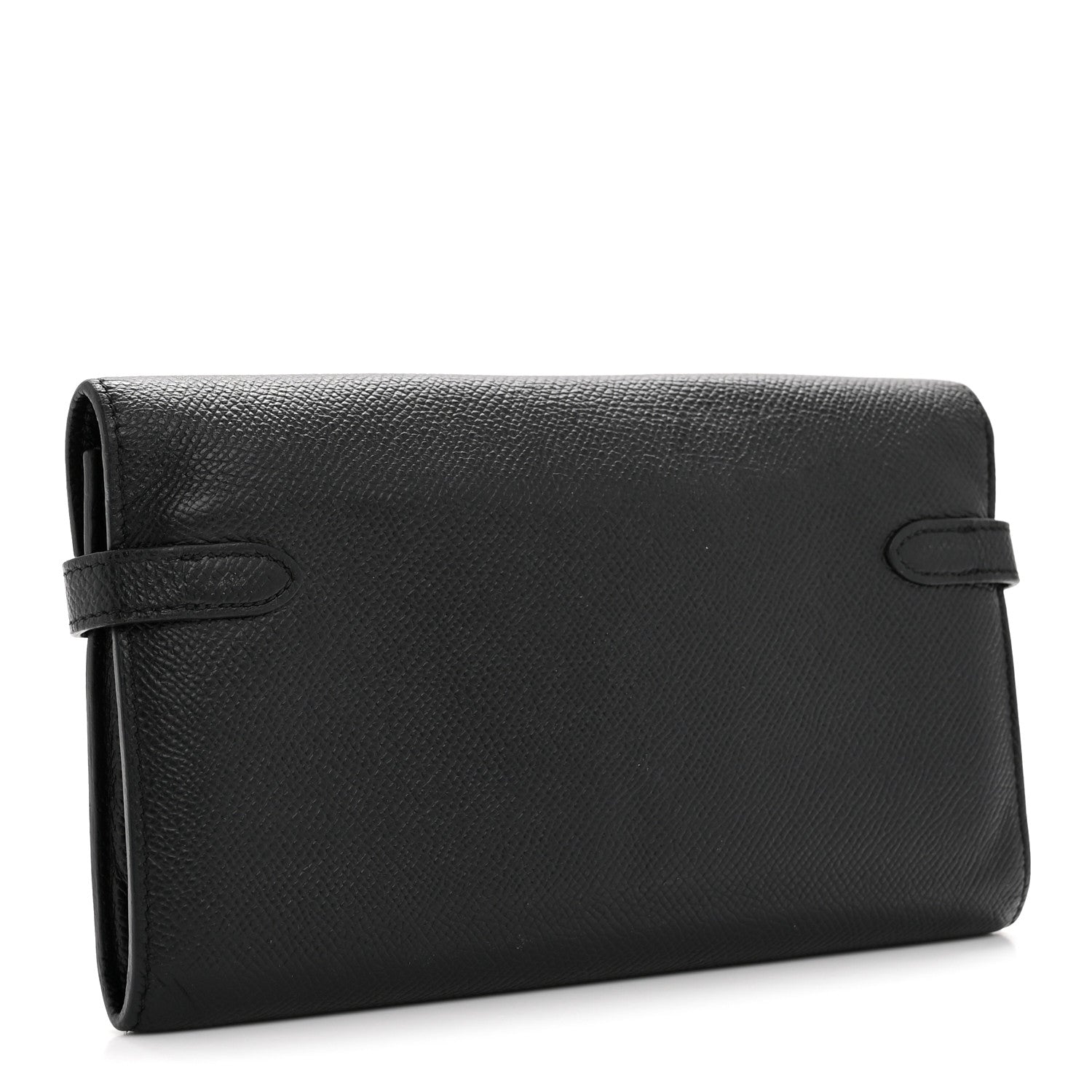 Hermes Epsom Kelly Longue Wallet Black 5 of 11