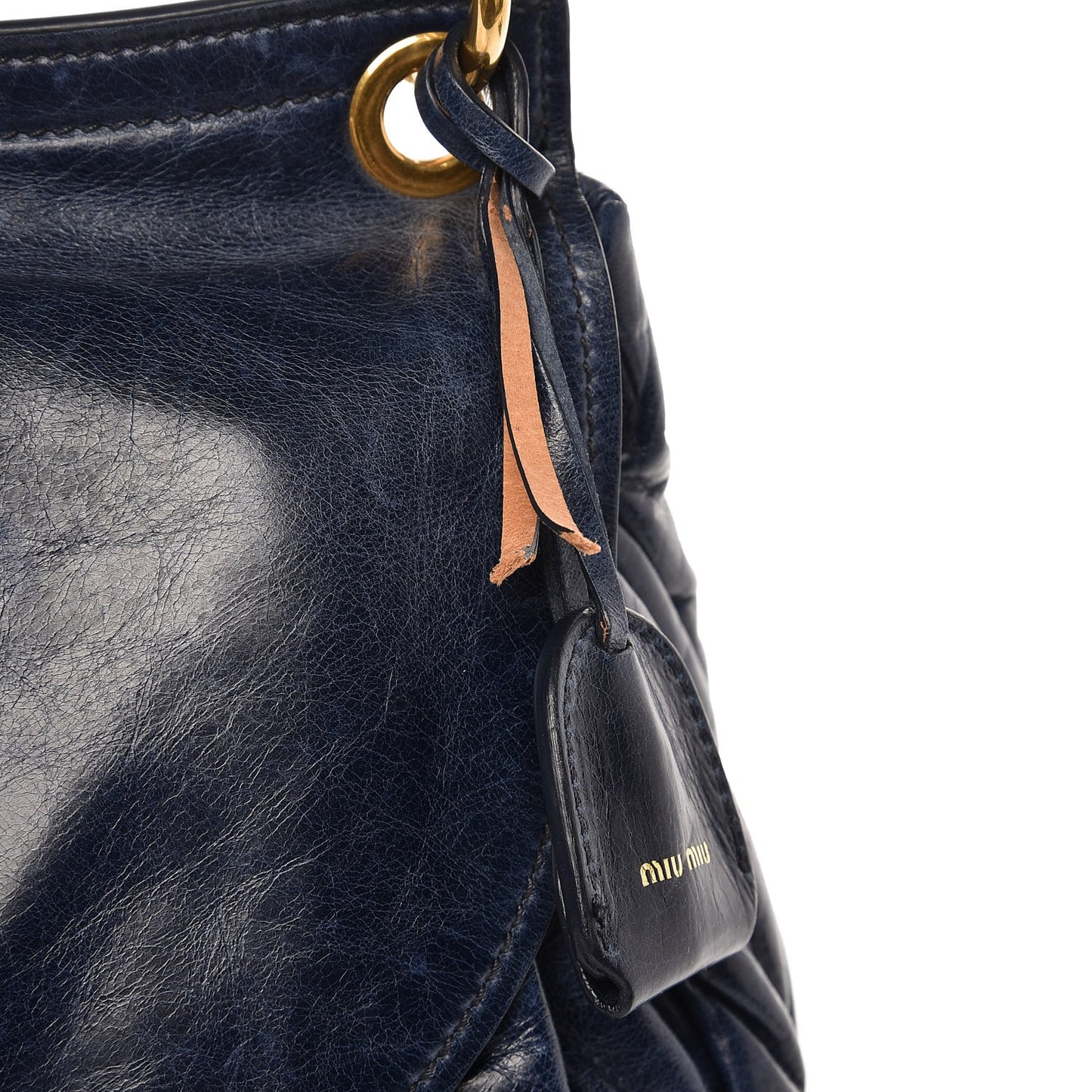 Matelasse Lux Nappa Hobo Inchiostro