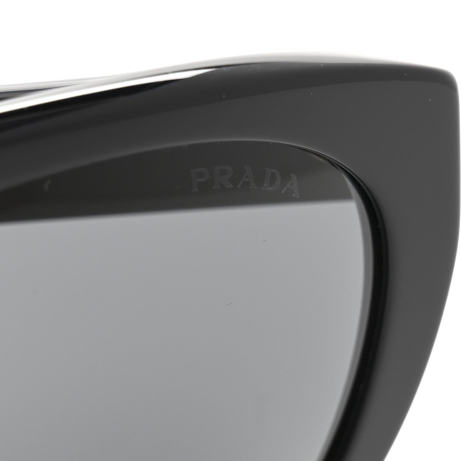 Prada Acetate Sunglasses SPR 16X Black 7 of 8