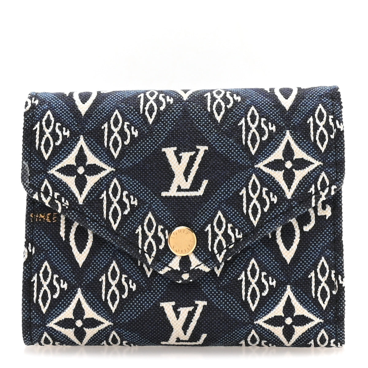 Jacquard Since 1854 Victorine Wallet Blue