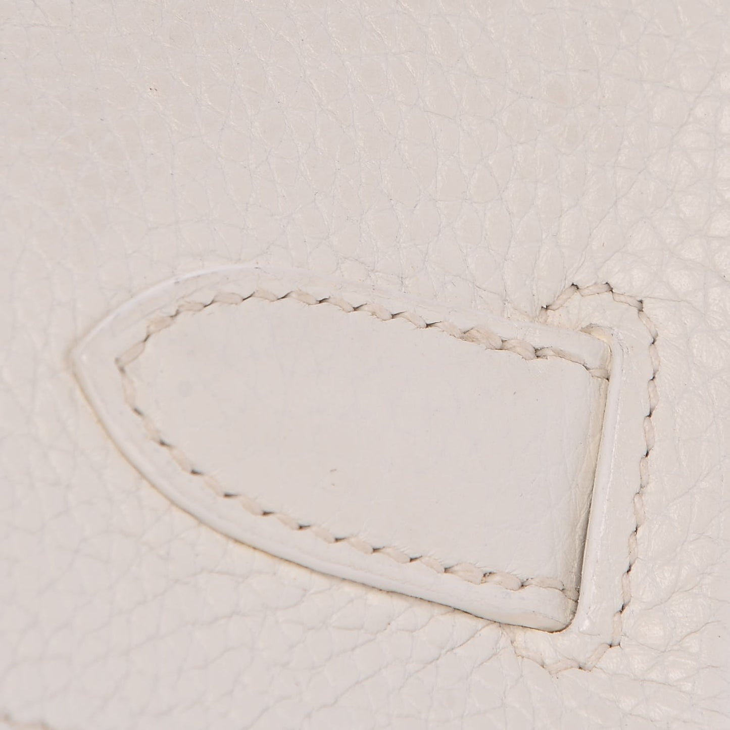 Taurillon Clemence JPG Birkin 42 White