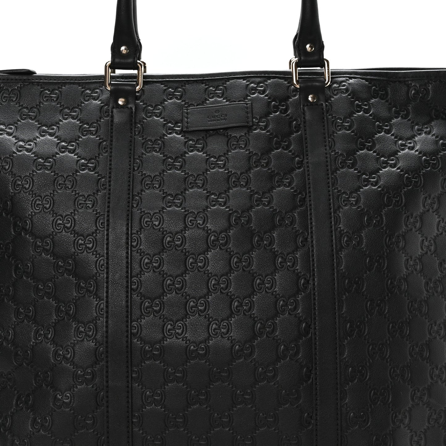 Guccissima Medium Joy Tote Bag Black