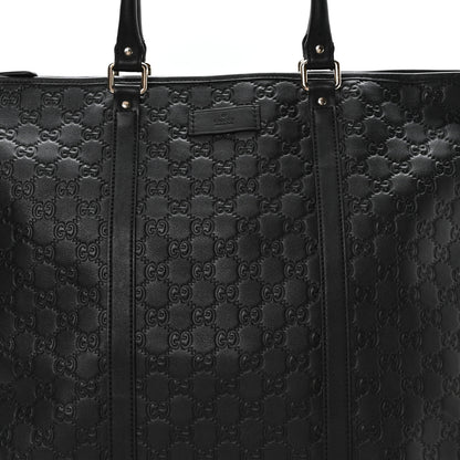 Gucci Guccissima Medium Joy Tote Bag Black 8 of 10