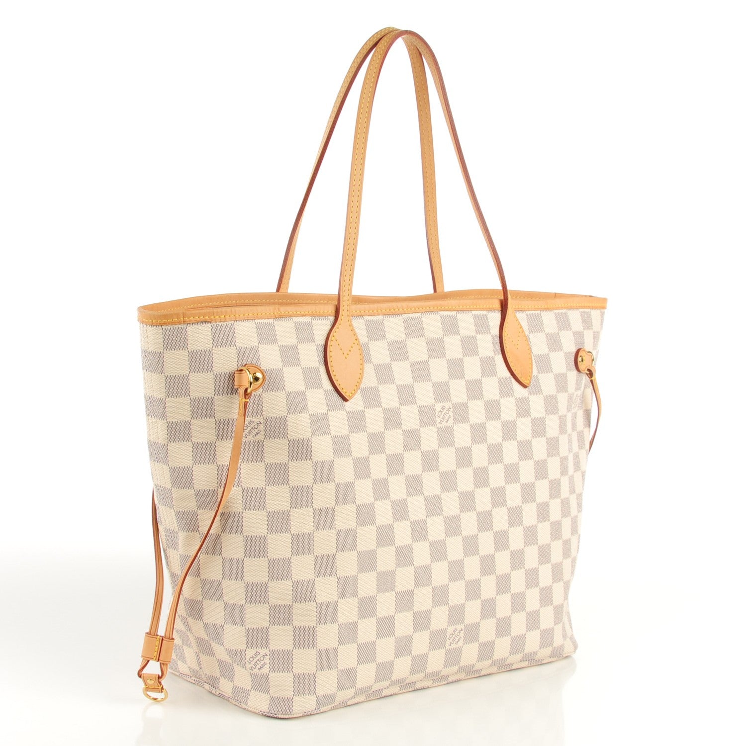 Louis Vuitton Damier Azur Neverfull MM 3 of 7