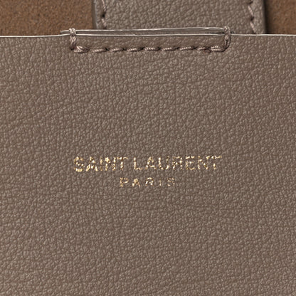 Saint Laurent Calfskin Large Shopping Tote Dark Beige 6 of 13