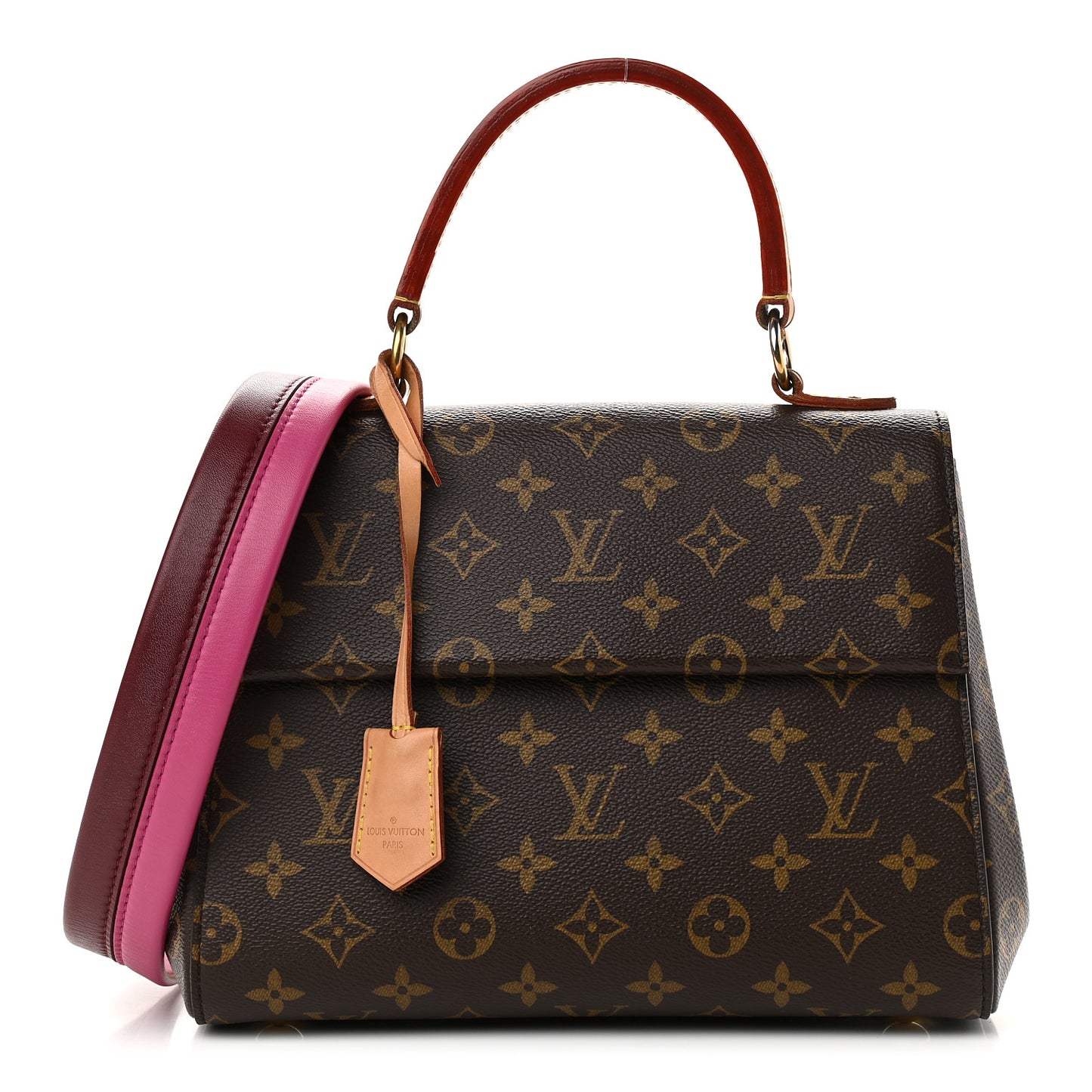 Monogram Cluny BB Bordeaux Fuchsia