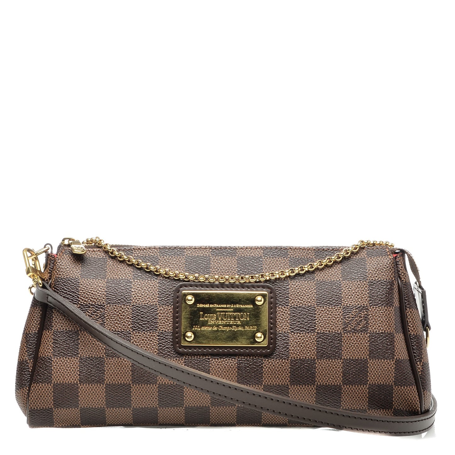 Damier Ebene Eva Clutch