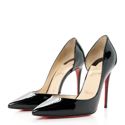 Christian Louboutin Patent Iriza 100 Pumps 36.5 Black 3 of 8