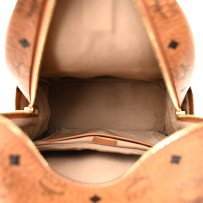 MCM Visetos Year Of The Mouse Small Stark Backpack Cognac 5 of 22