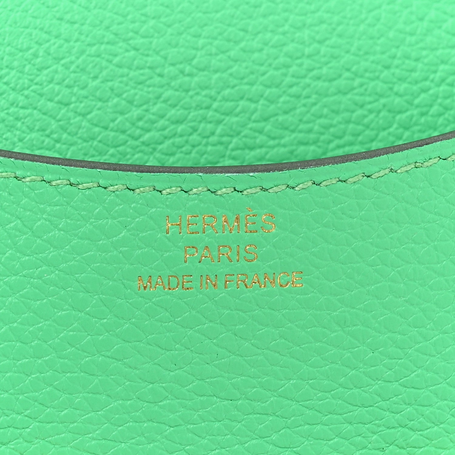 Hermes Evercolor Bi-Color Constance Slim Wallet Vert Comics Bleu Zellige 8 of 11
