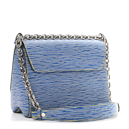 Louis Vuitton Epi Twist Shoulder Bag PM Denim Light 3 of 11