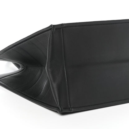 Christian Dior Calfskin Embossed Medium Book Tote Black 8 of 9