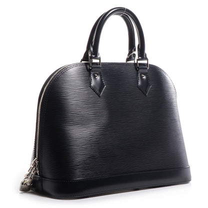 Louis Vuitton Epi Alma PM Black 3 of 7