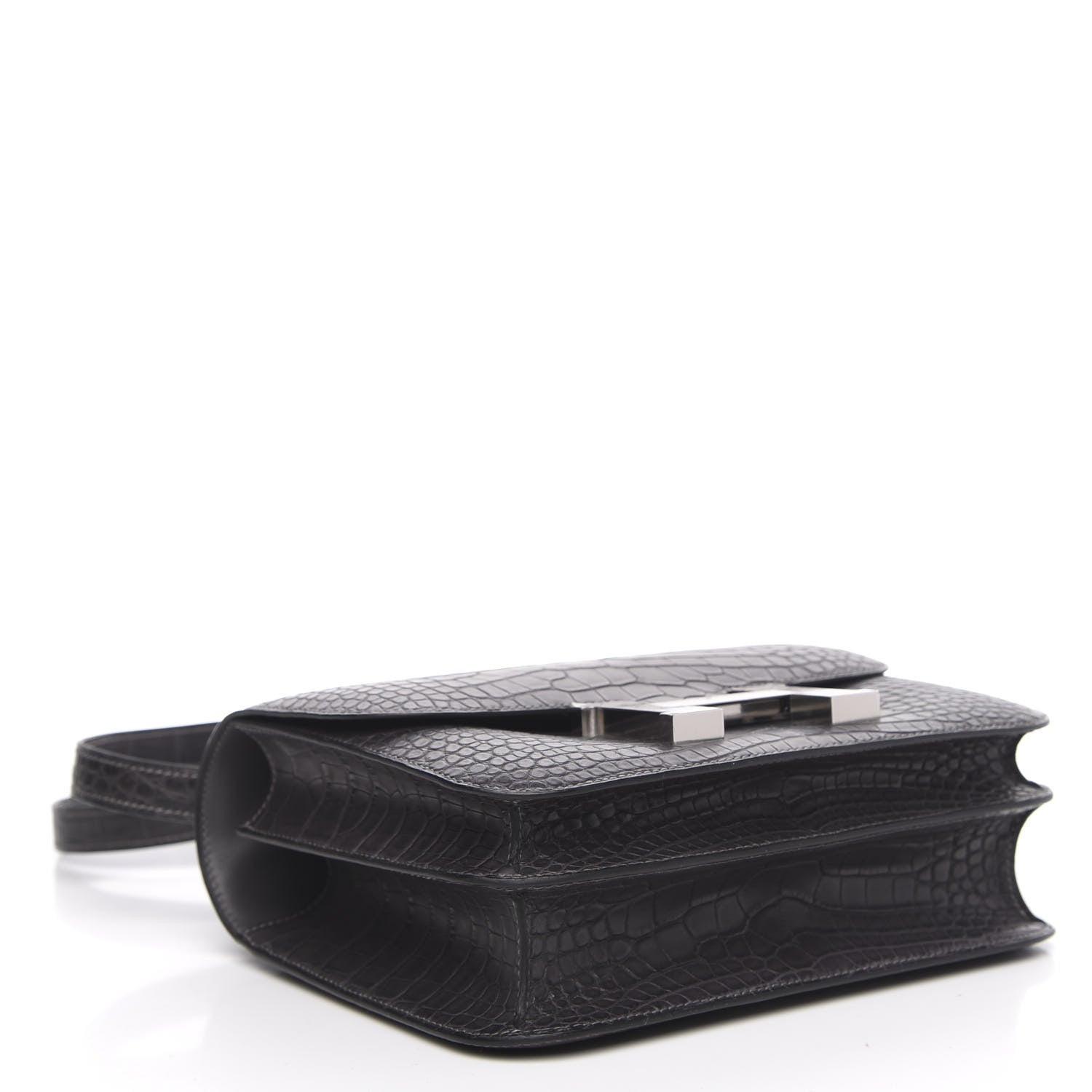 Hermes Matte Alligator Constance 24 Graphite 4 of 18