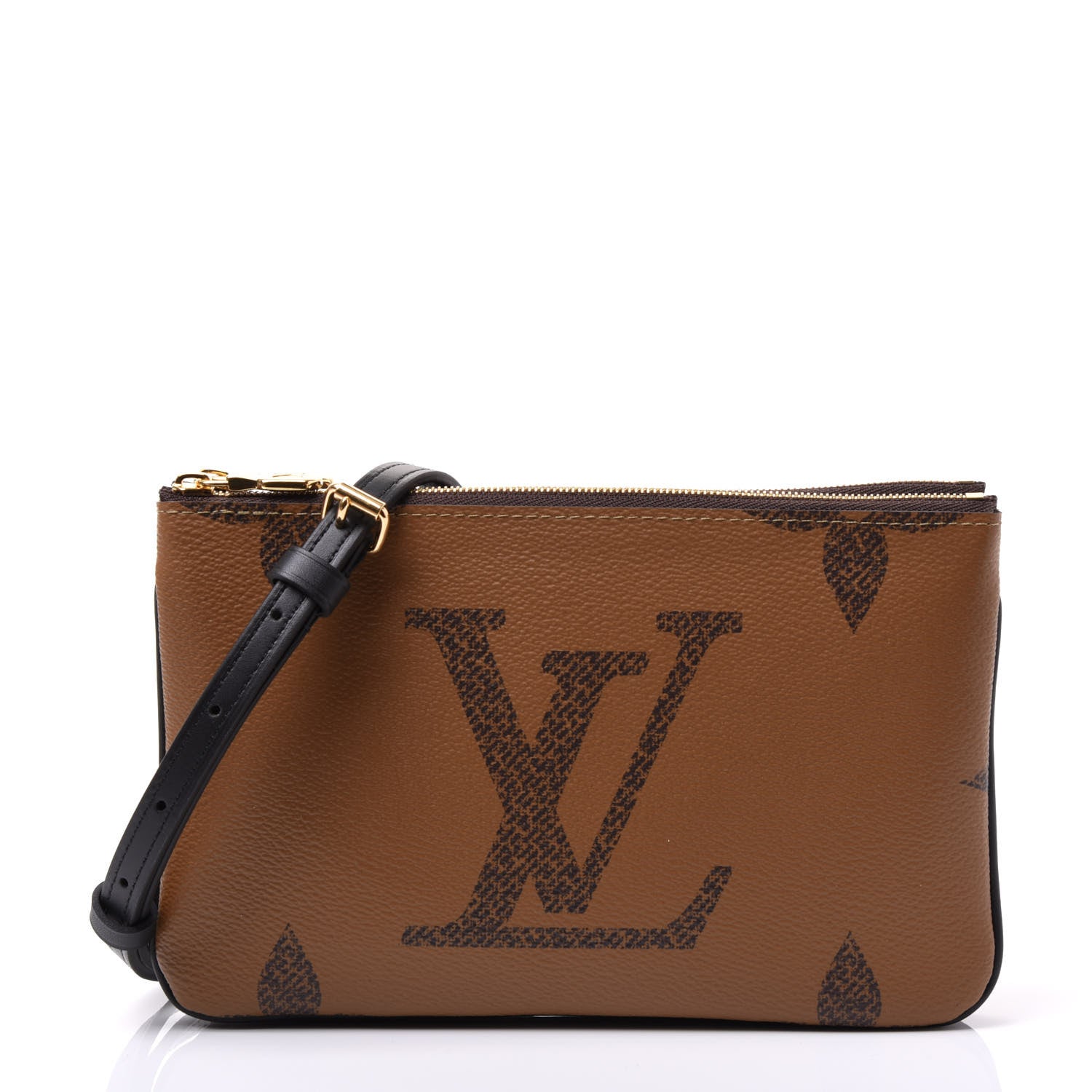 Louis Vuitton Reverse Monogram Giant Double Zip Pochette 1 of 8
