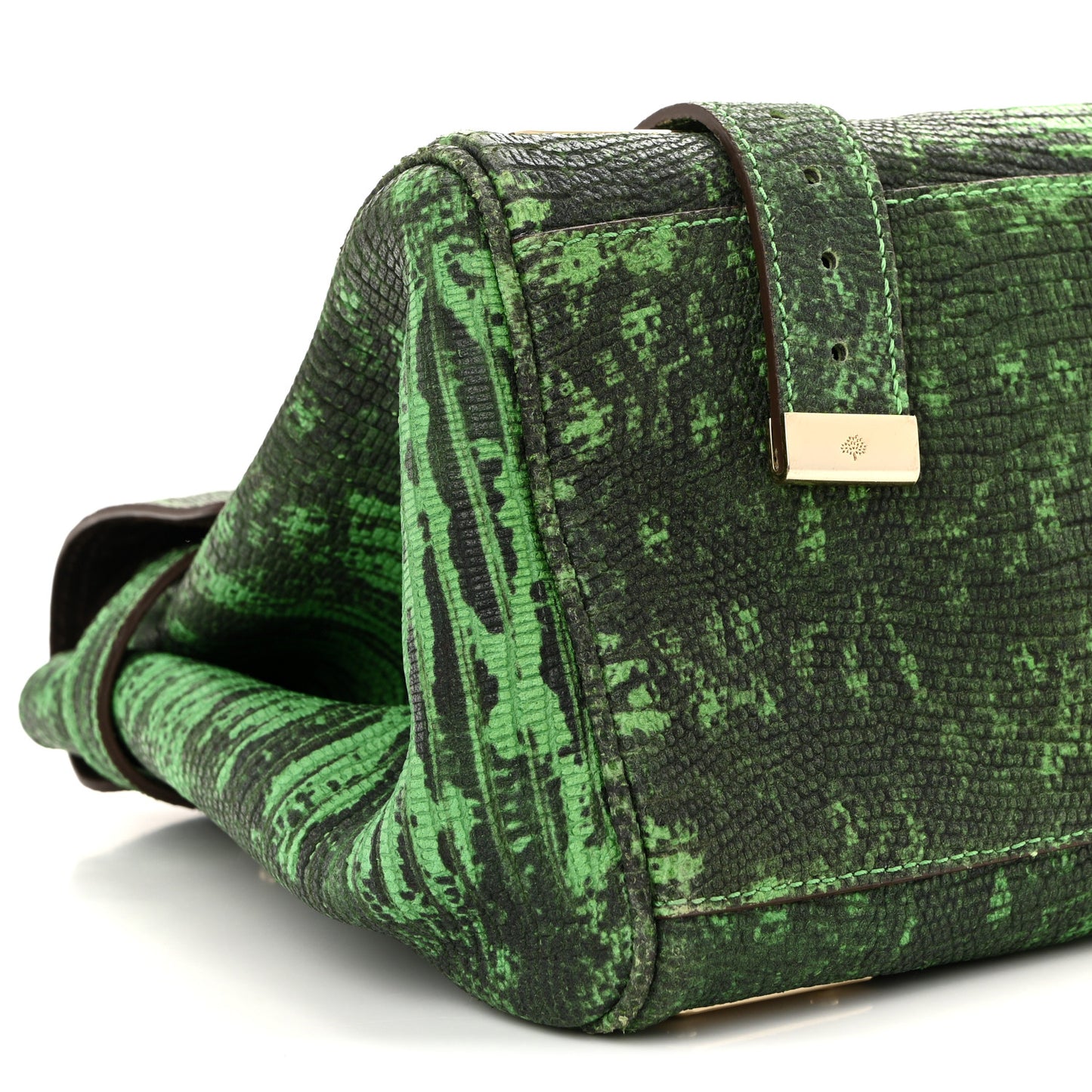 Lizard Print Travel Day Grass Green