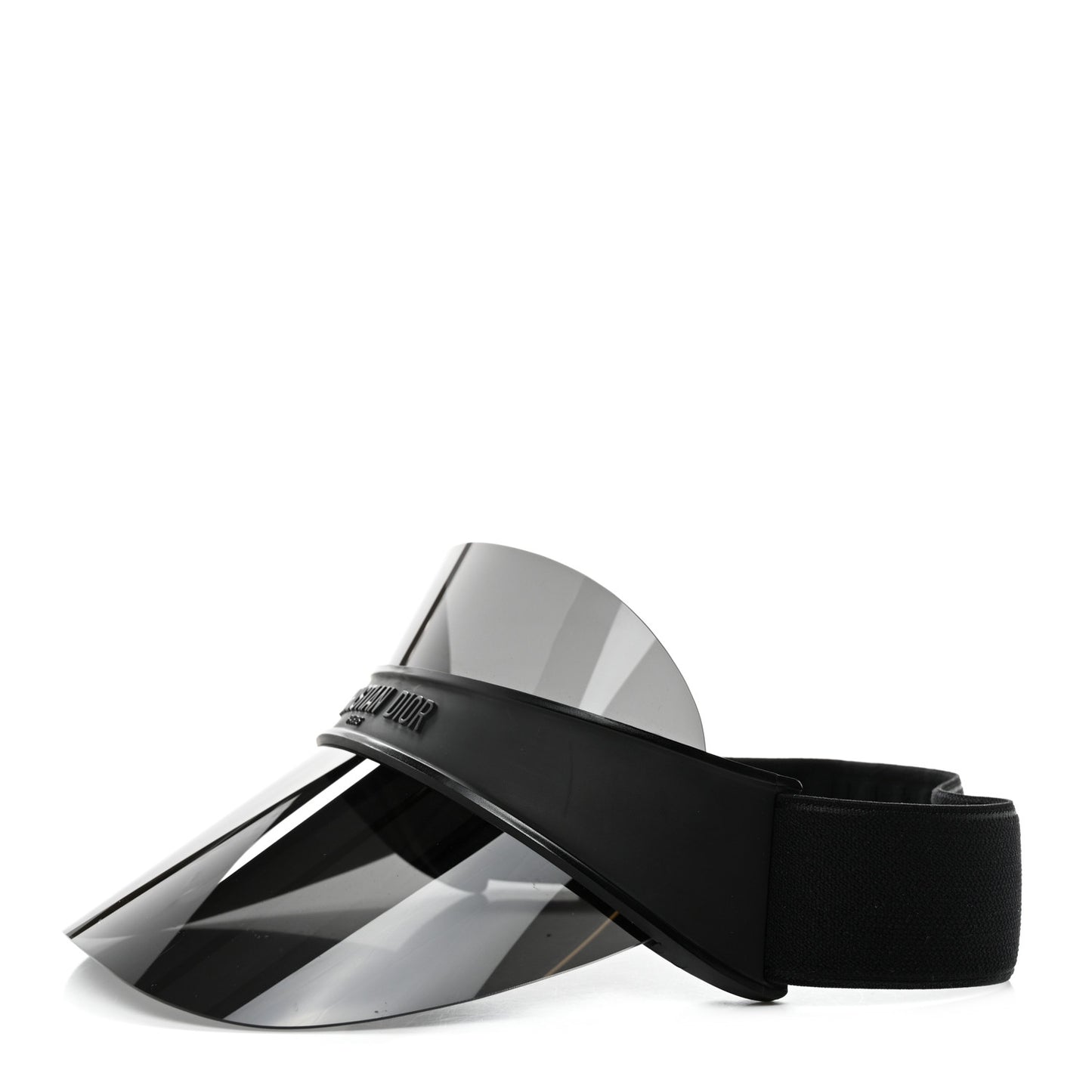 Mirrored DiorClubV1U Sun Visor Black