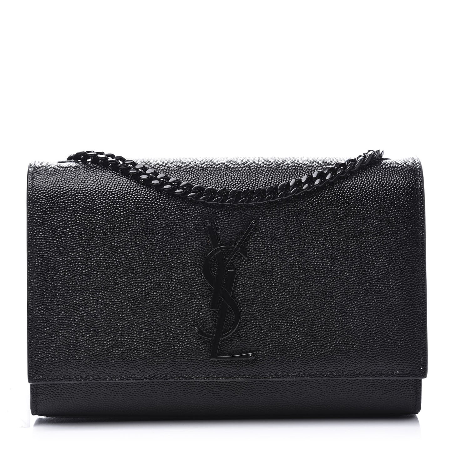 Grain De Poudre Small Monogram Kate Satchel Black