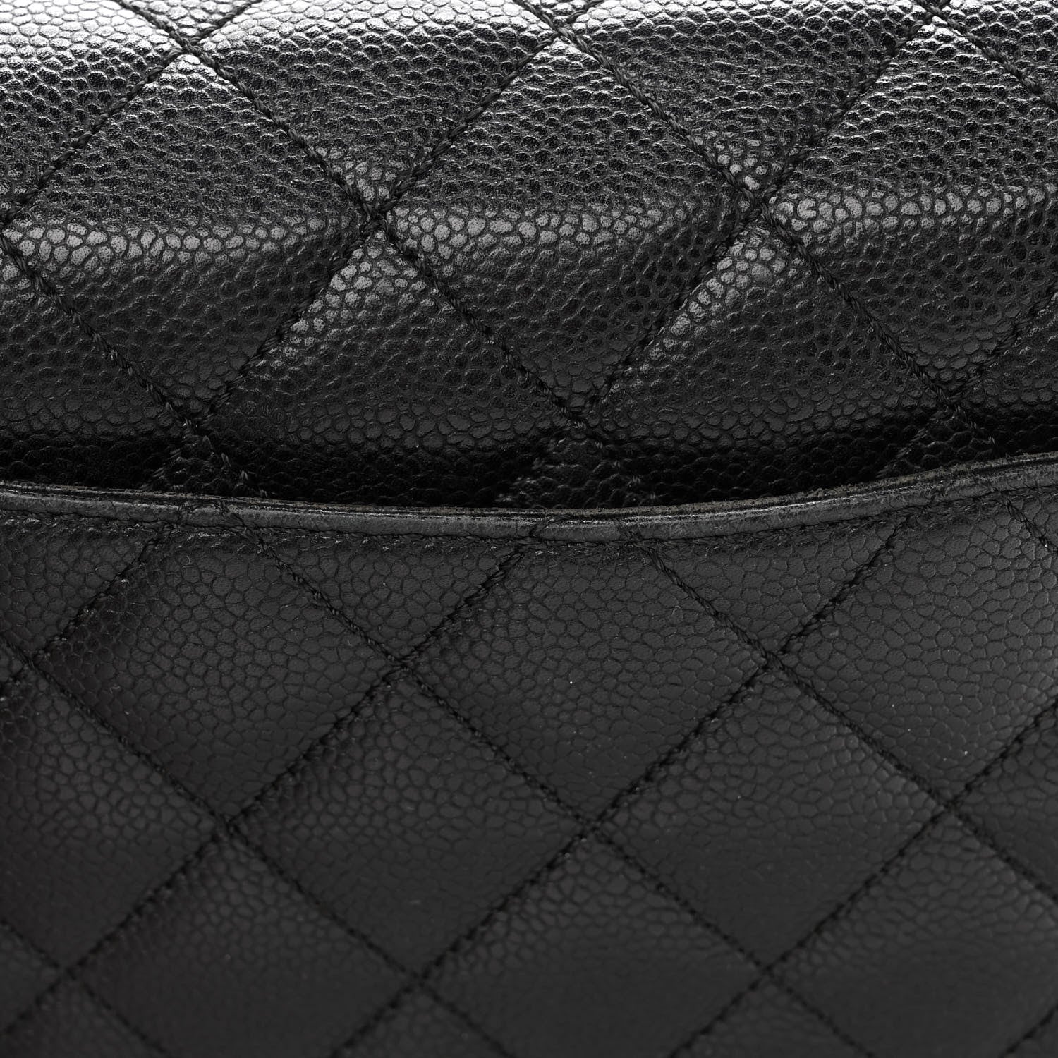 Chanel Caviar Quilted Medium Kelly Flap Bag Black 13 of 14