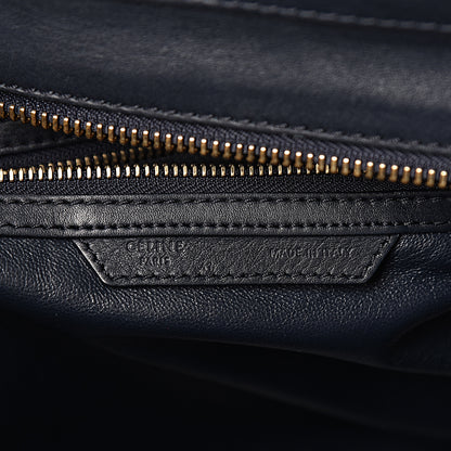 Celine Smooth Calfskin Mini Luggage Navy Blue 6 of 12