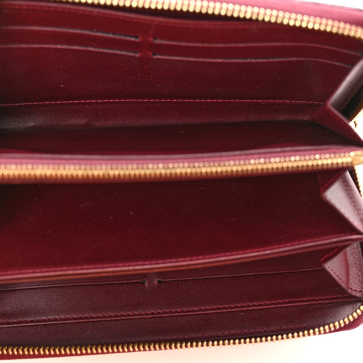 Louis Vuitton Vernis Leopard Zippy Wallet Rouge Fauviste 5 of 9