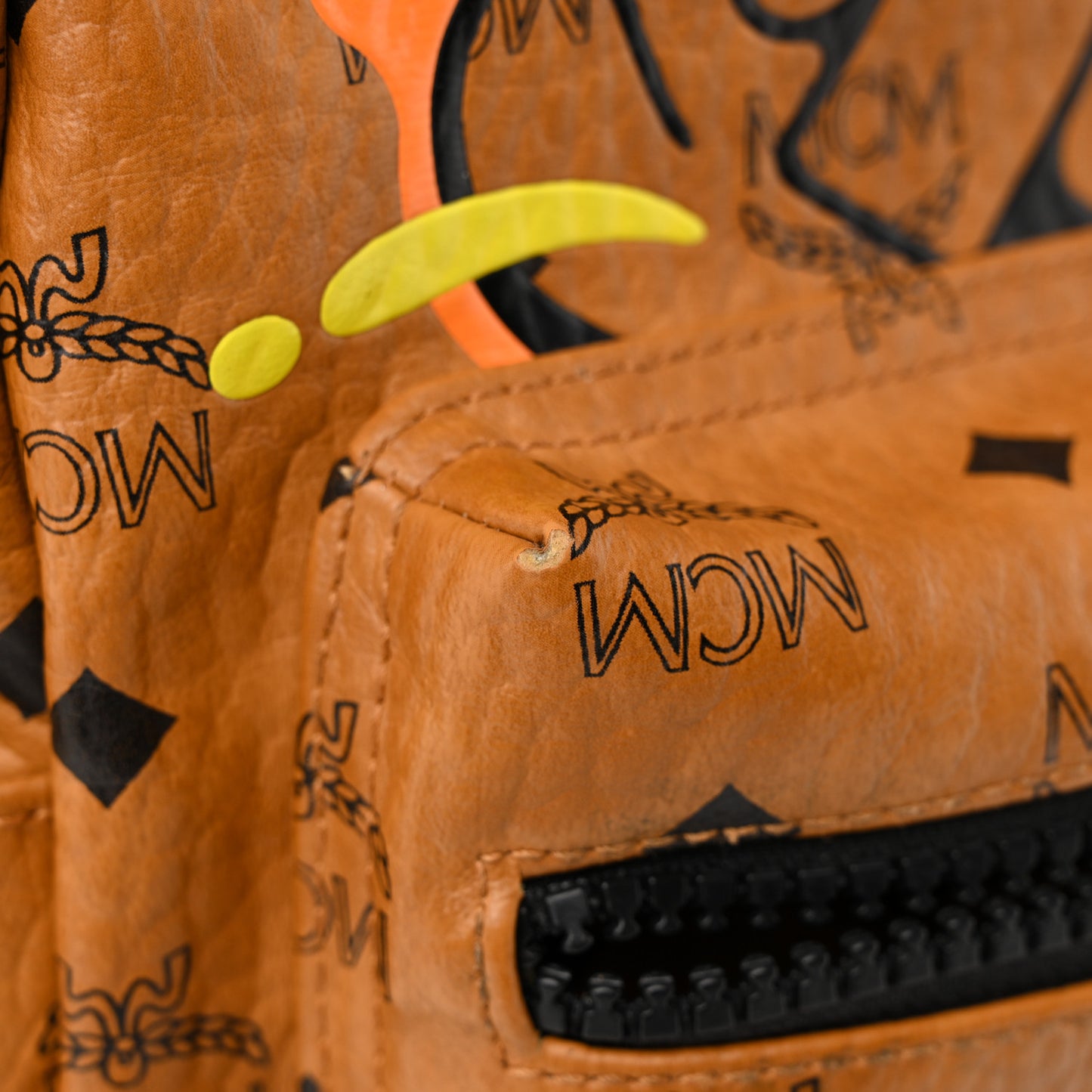 X SAMBYPEN Visetos Small Stark Backpack Cognac