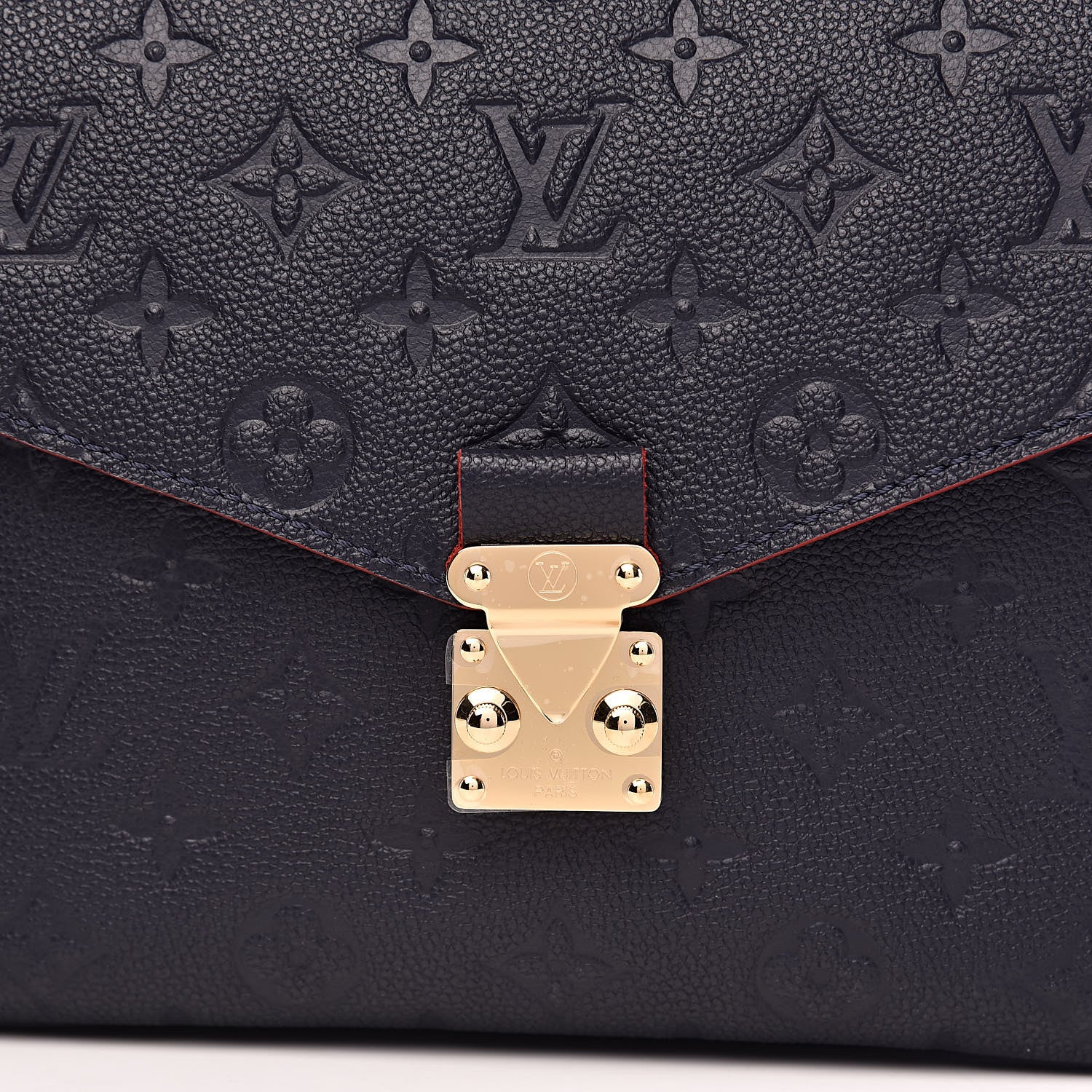 Louis Vuitton Empreinte Pochette Metis Marine Rouge 9 of 9