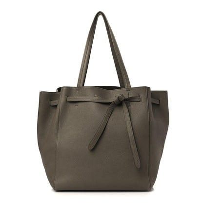 Celine Soft Grained Calfskin Small Belt Cabas Phantom Taupe 1 of 10