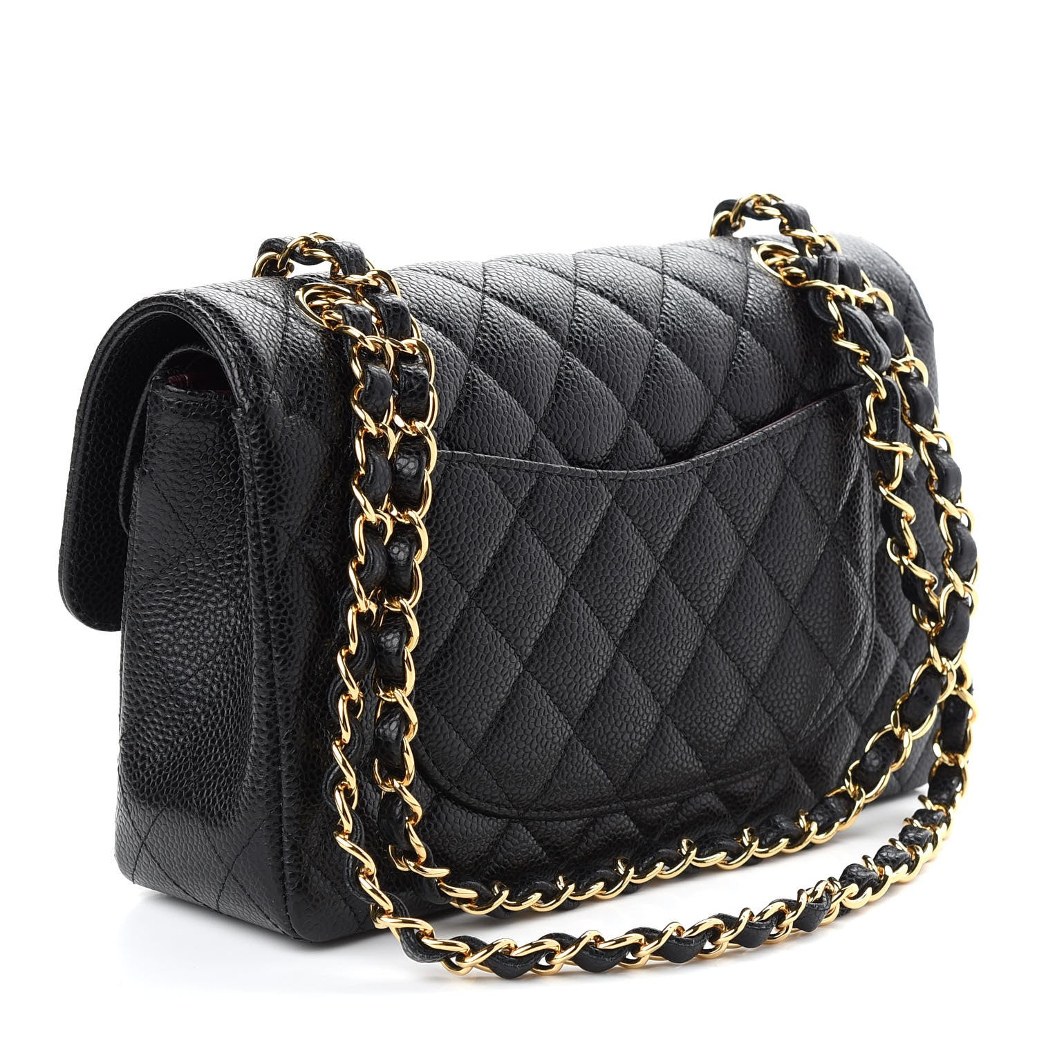 Chanel Caviar Quilted Small Double Flap Black 3 of 9