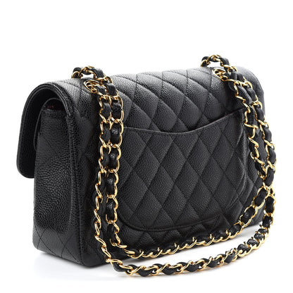Chanel Caviar Quilted Small Double Flap Black 3 of 9