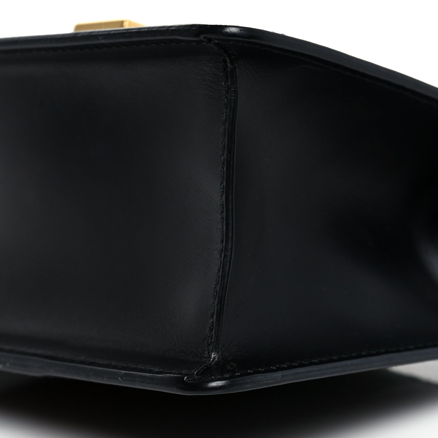 Gucci Calfskin Mini Sylvie Top Handle Bag Black 11 of 11