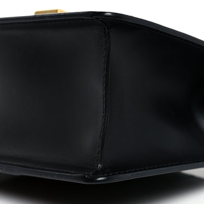 Gucci Calfskin Mini Sylvie Top Handle Bag Black 11 of 11