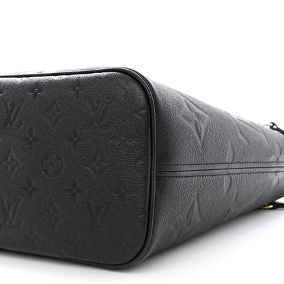 Louis Vuitton Empreinte Monogram Giant Neverfull MM Black 11 of 11
